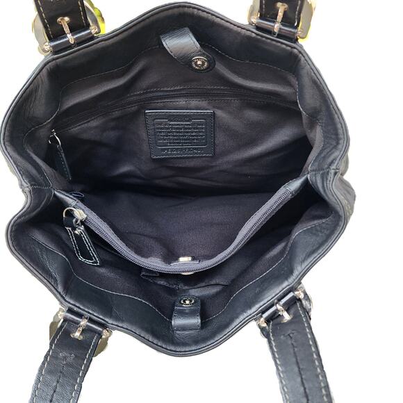 Coach Soho Signature Logo Tote Shopper Shoulder Bag Vintage - Picture 9 of 12